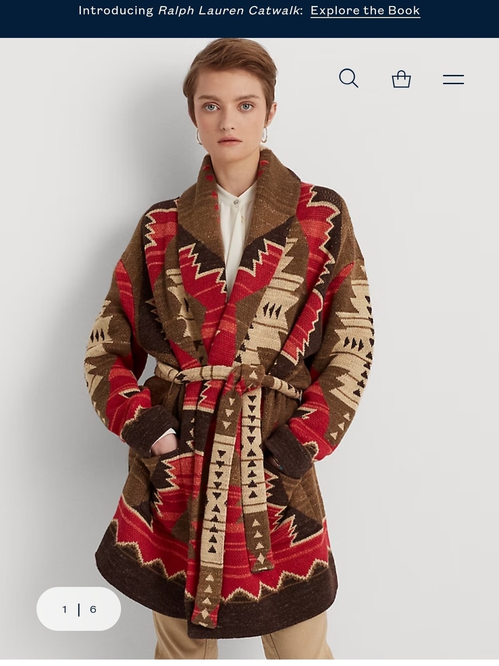 Ralph Lauren Aztec Cardigan